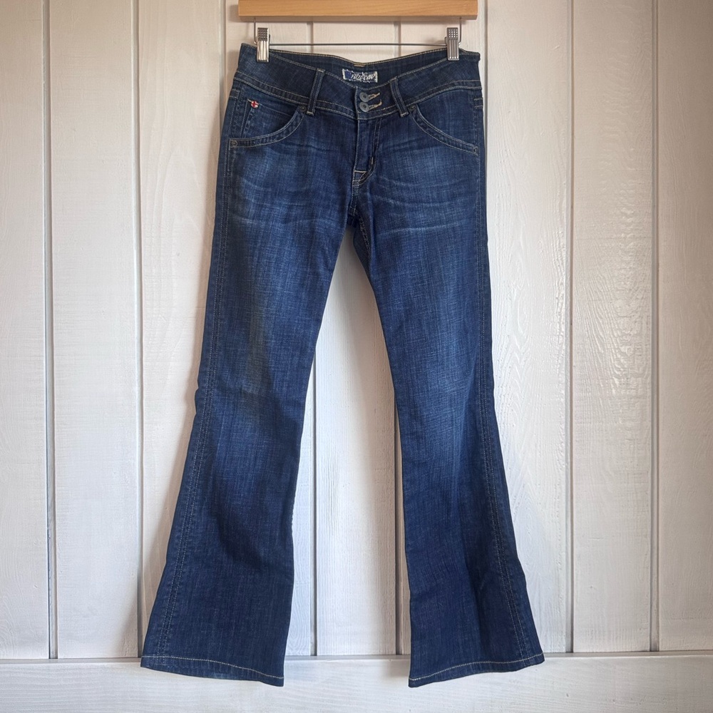 Hudson Low Rise Flare Jeans